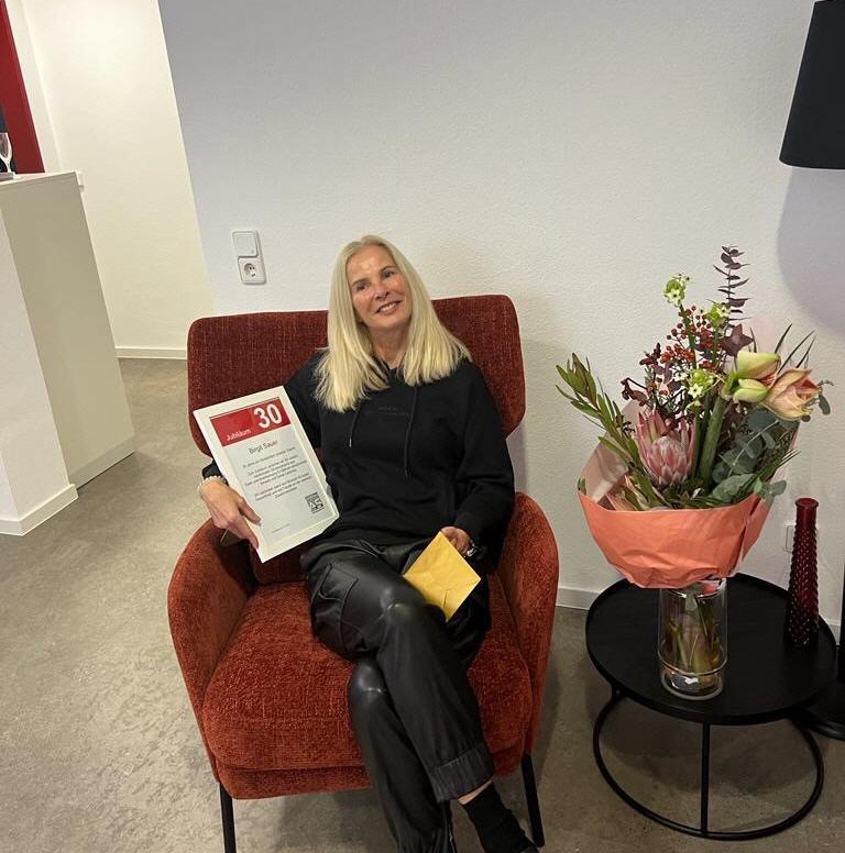 Birgit Sauer       30 Jahre